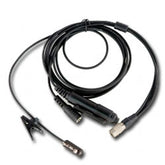 Impact Radio Accessories P3W-3-5 Platinum Series GHOST 3-Wire Surveillance Kit with Barrel PTT and 3.5mm Jack